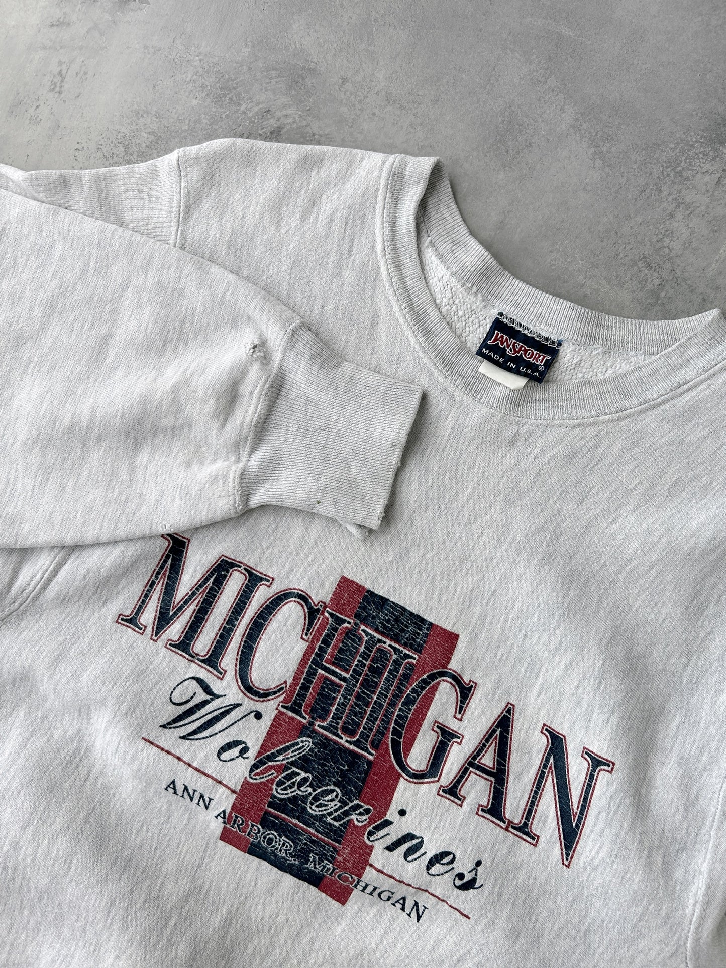 University of Michigan Sweatshirt 90's - Medium