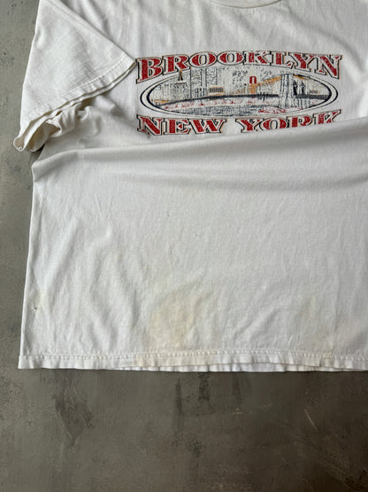Brooklyn, New York T-Shirt 90's - Large