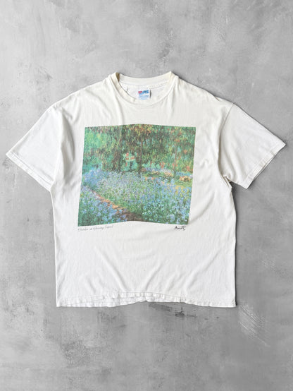 Monet Garden at Giverny T-Shirt '94 - XL