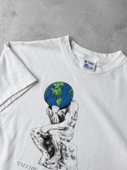 Think Globally T-Shirt '90 - XL