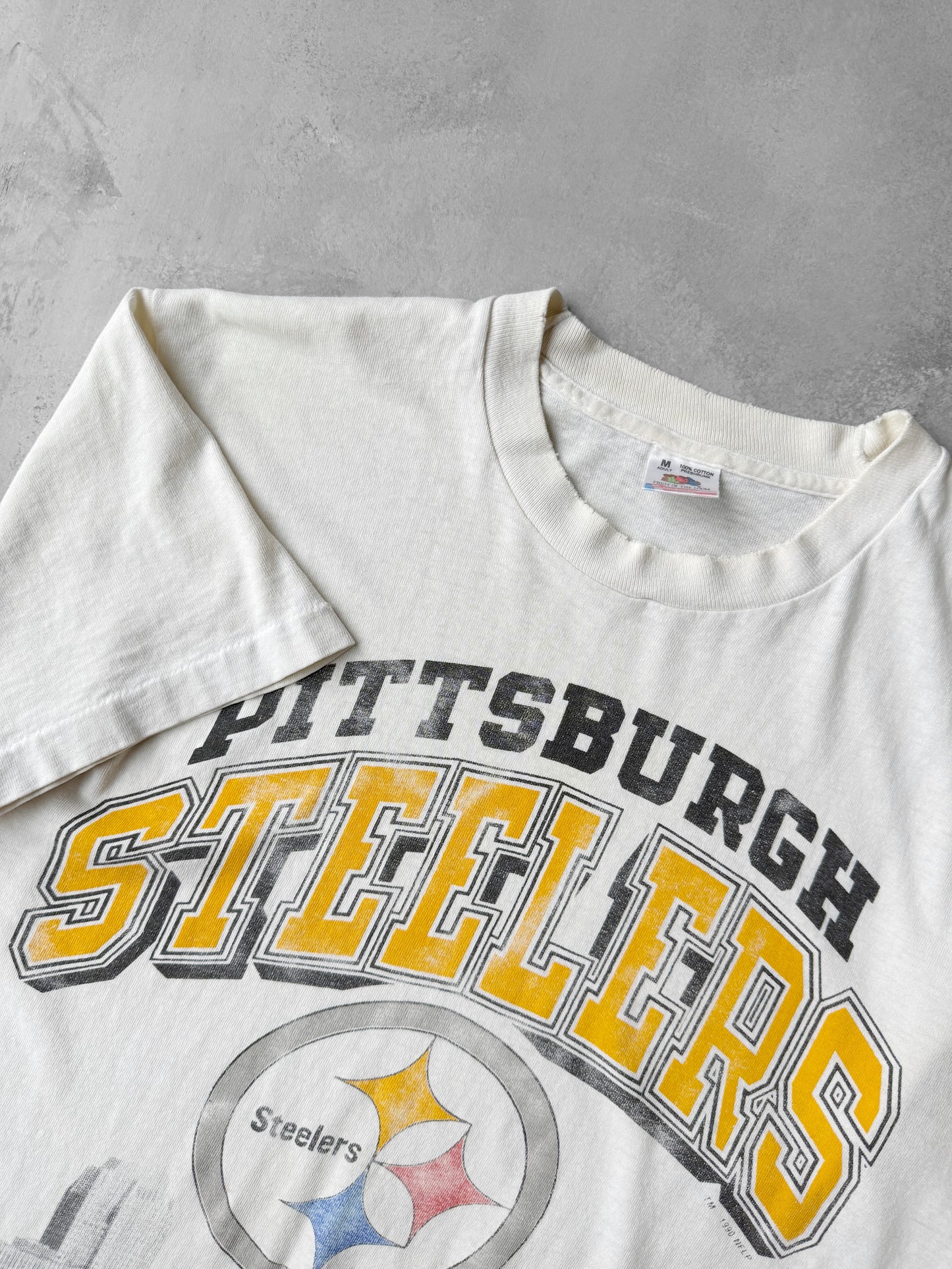 Pittsburgh Steelers T-Shirt '90 - Medium