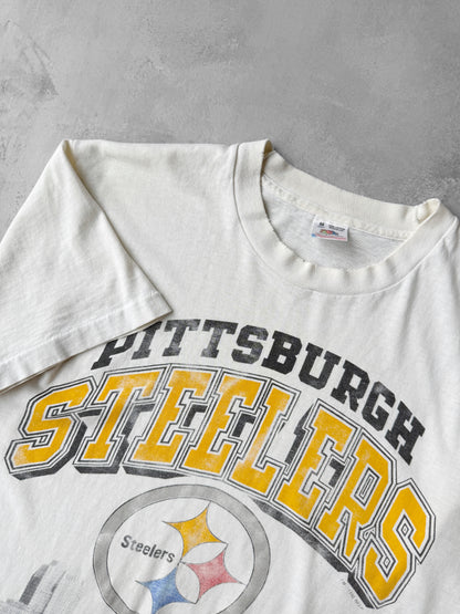 Pittsburgh Steelers T-Shirt '90 - Medium