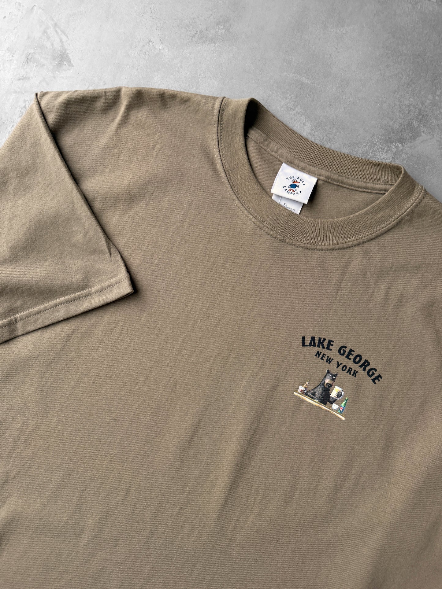 Lake George Bear Dropping T-Shirt '03 - XL