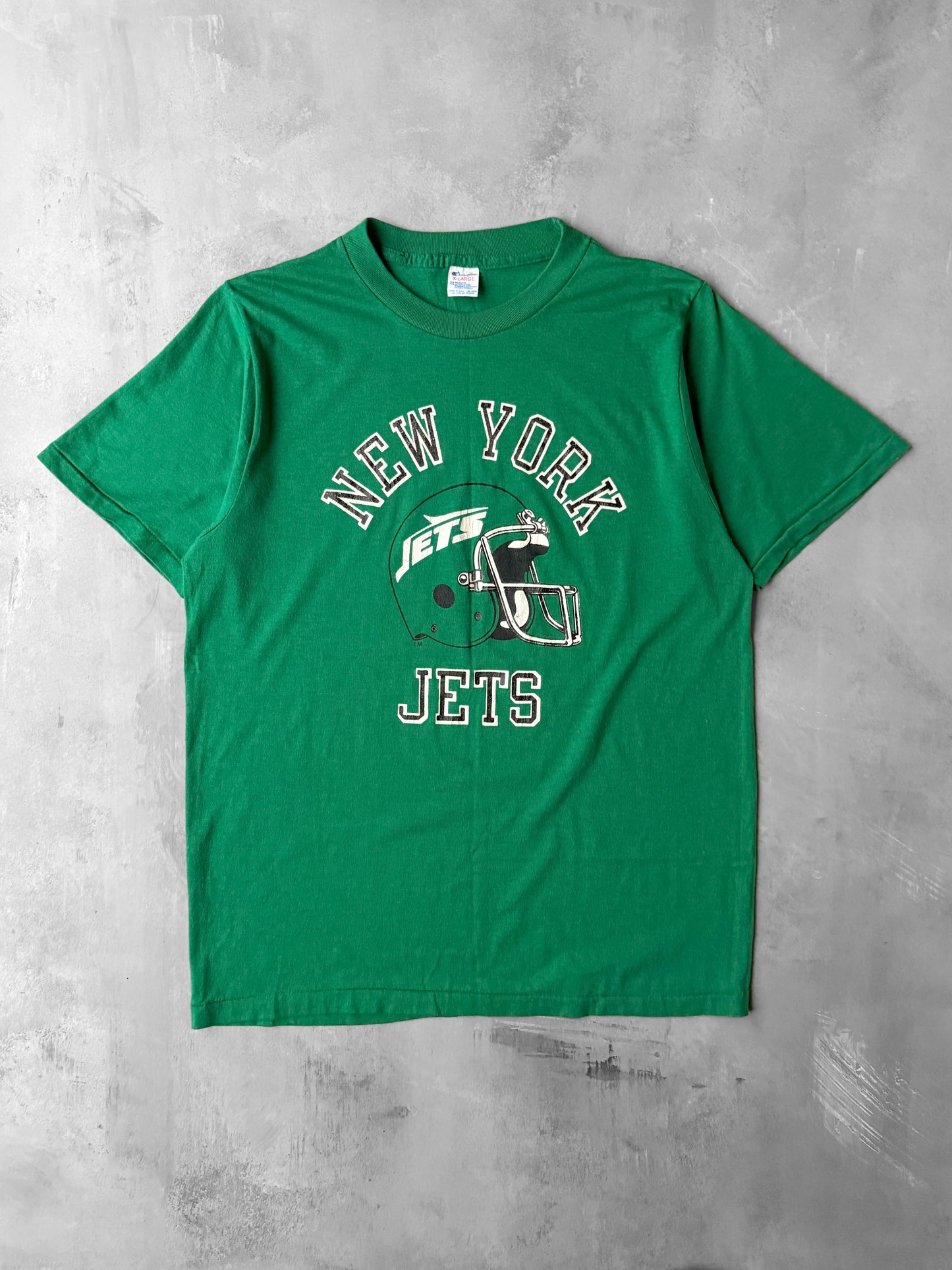 New York Jets T-Shirt 80's - Large