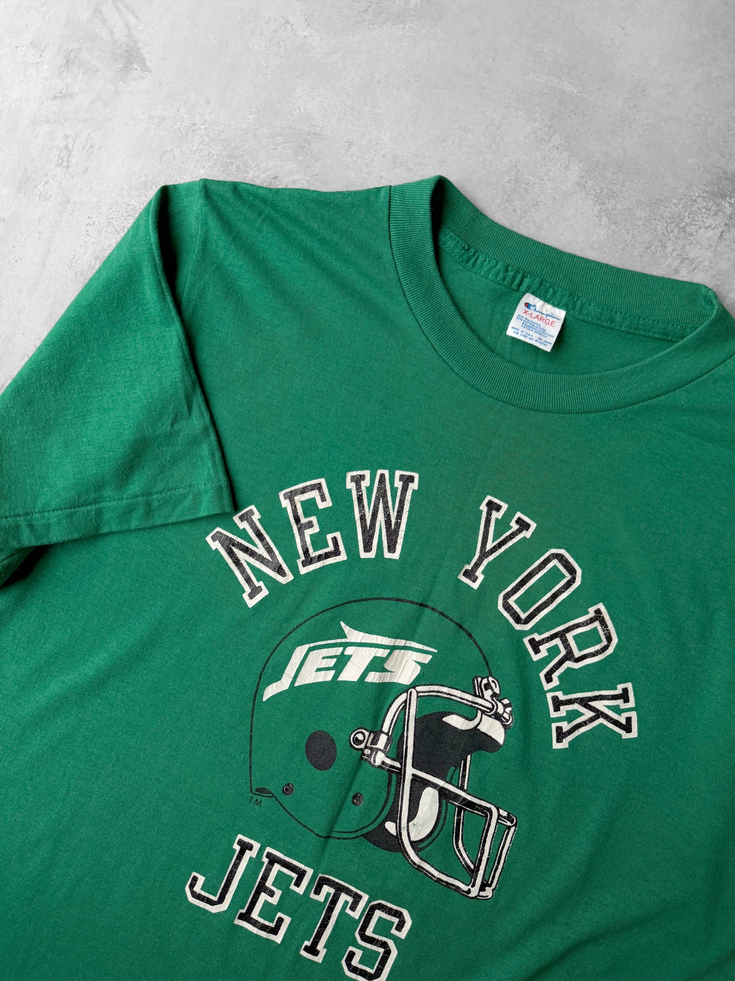 New York Jets T-Shirt 80's - Large