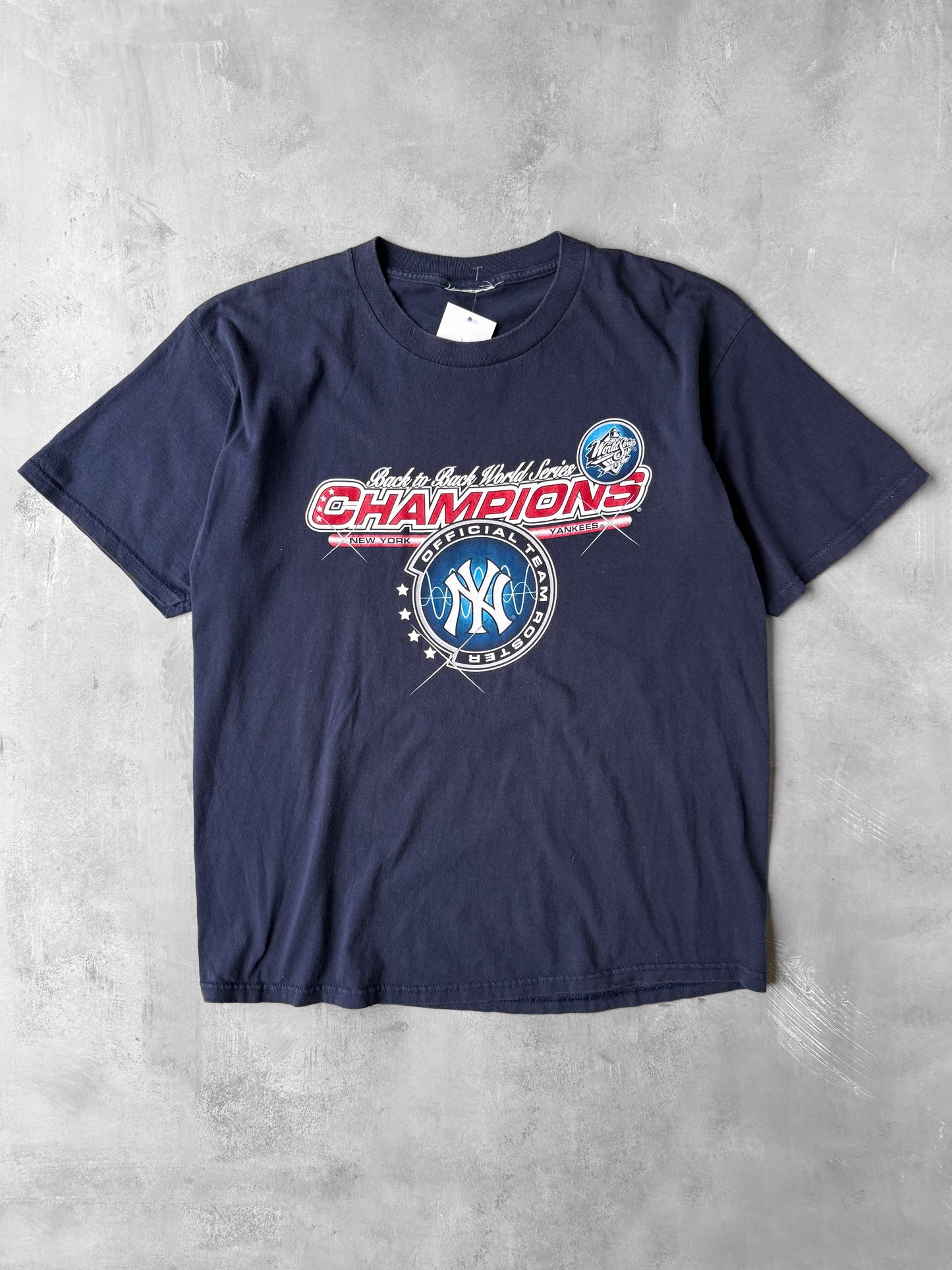 New York Yankees World Series T-Shirt '99 - XL