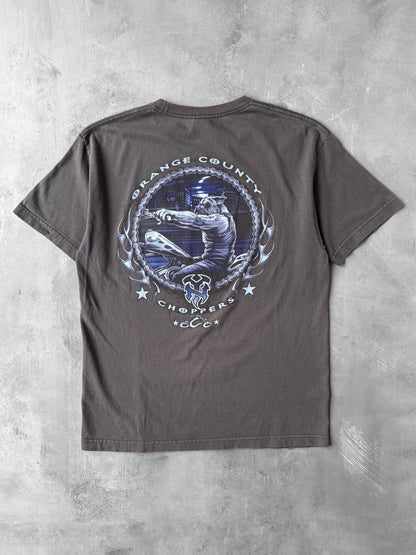 Orange County Choppers T-Shirt Y2K - Large