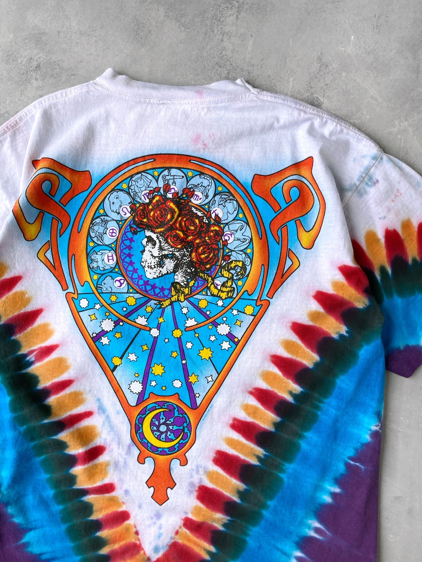 Grateful Dead Zodiac T-Shirt '03 - XL
