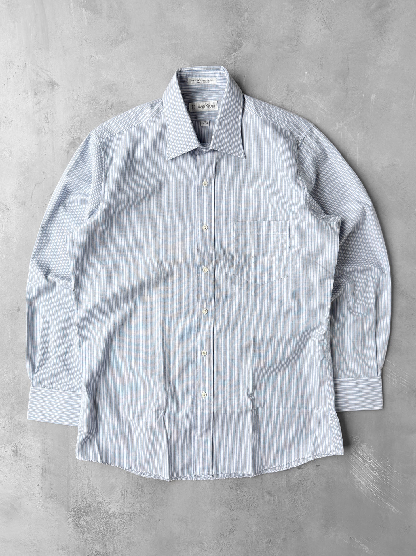 Spread Collar Dress Shirt 90's - Large