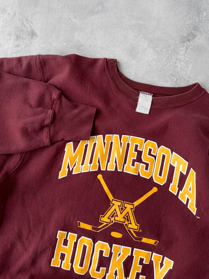 University of Minnesota Hockey Sweatshirt 90's - XL