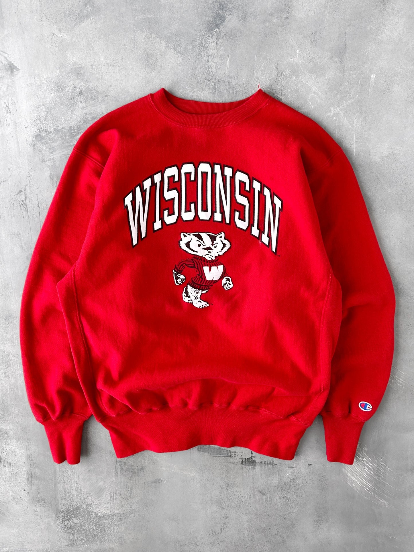 University of Wisconsin Sweatshirt 90's - Large / XL