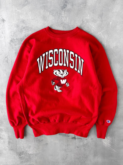 University of Wisconsin Sweatshirt 90's - Large / XL