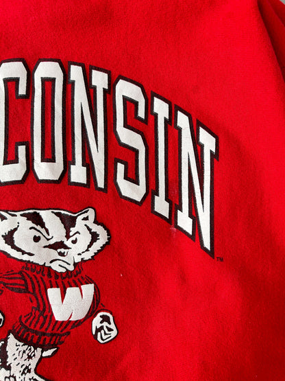 University of Wisconsin Sweatshirt 90's - Large / XL