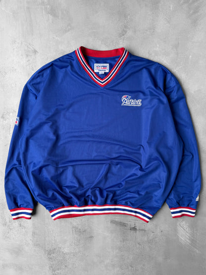 New England Patriots Mesh Pullover 90's - XL