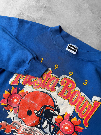 Syracuse University Fiesta Bowl Sweatshirt '93 - Small