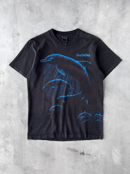 Sea World T-Shirt 90's  - Medium