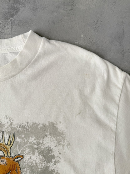 Killer Tattoo T-Shirt Y2K - Large