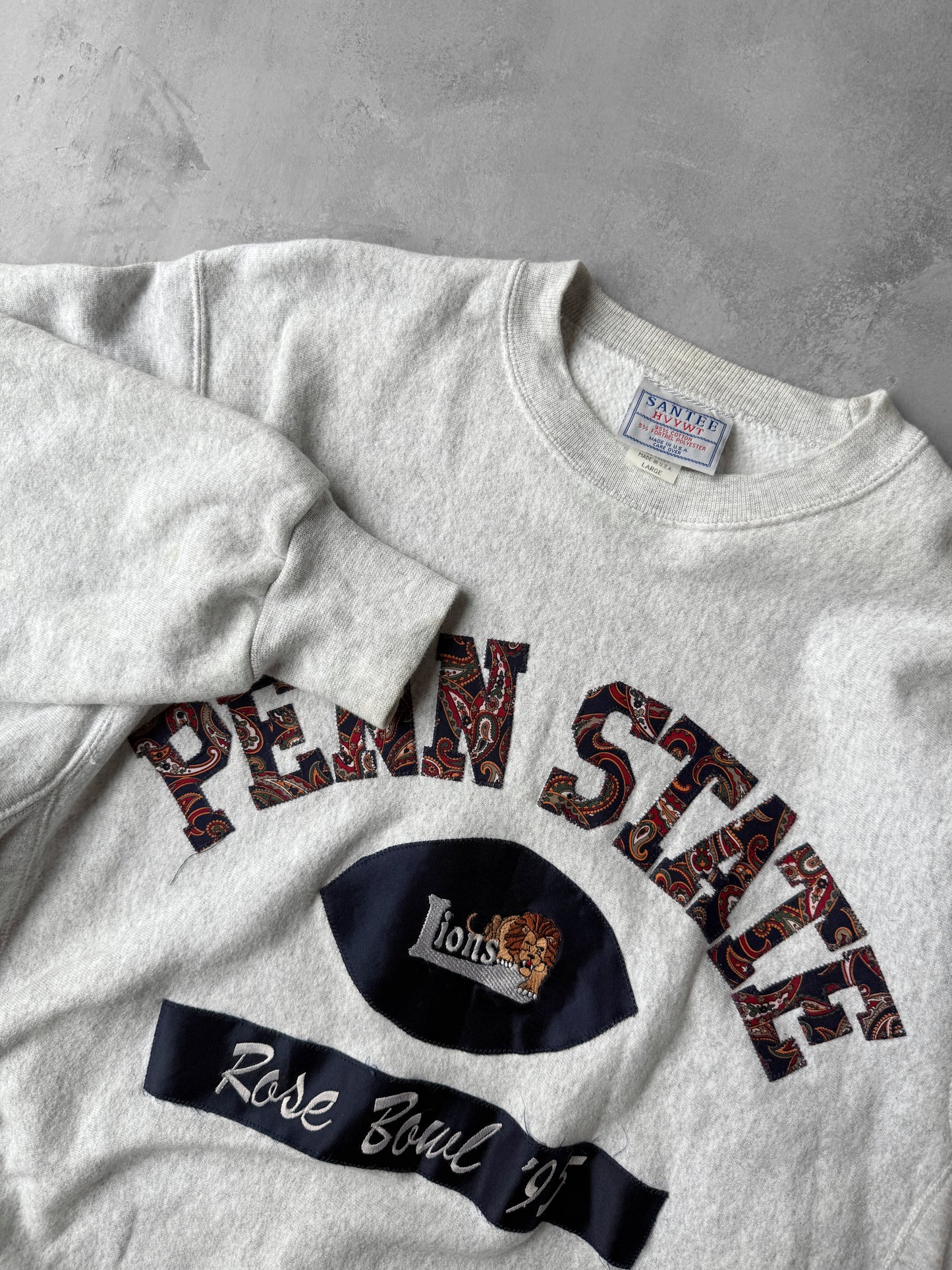 Penn State Rose Bowl Sweatshirt '95 - Large / XL