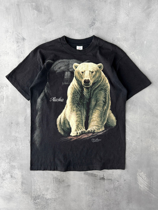 Alaska Polar Bear T-Shirt '93 - Medium / Large