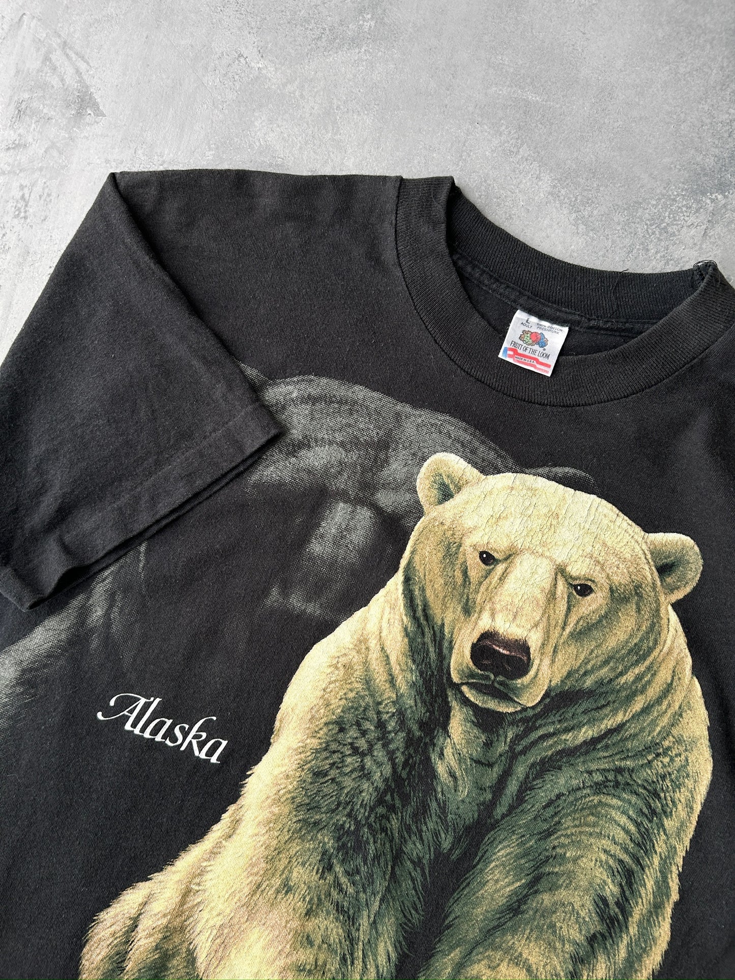 Alaska Polar Bear T-Shirt '93 - Medium / Large