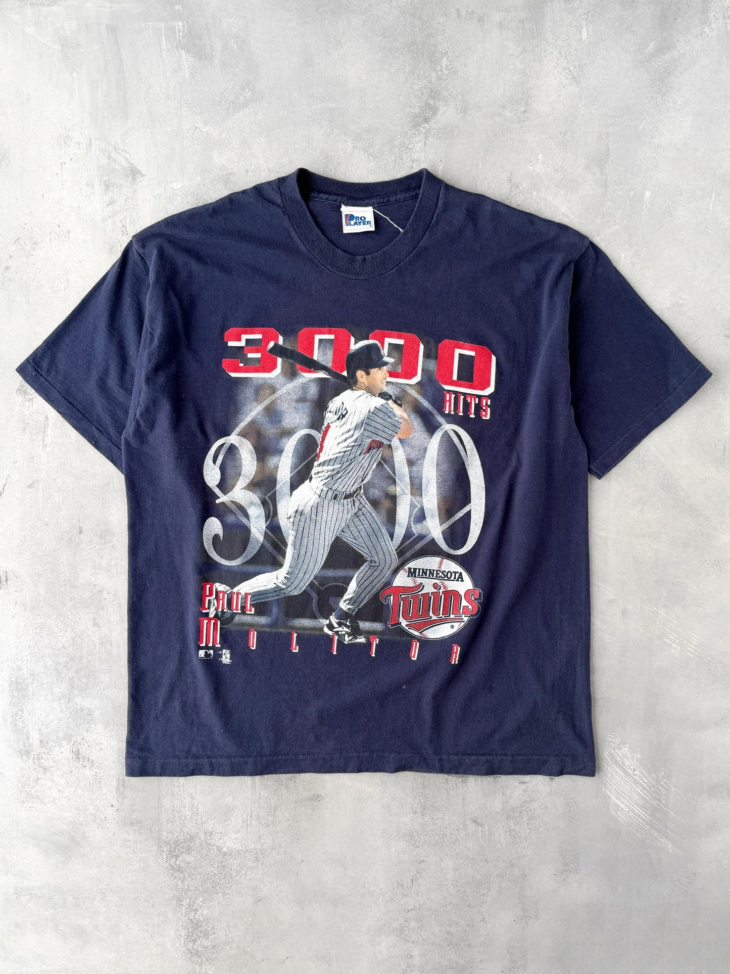 Paul Molitor Minnesota Twins T-Shirt 90's - XL