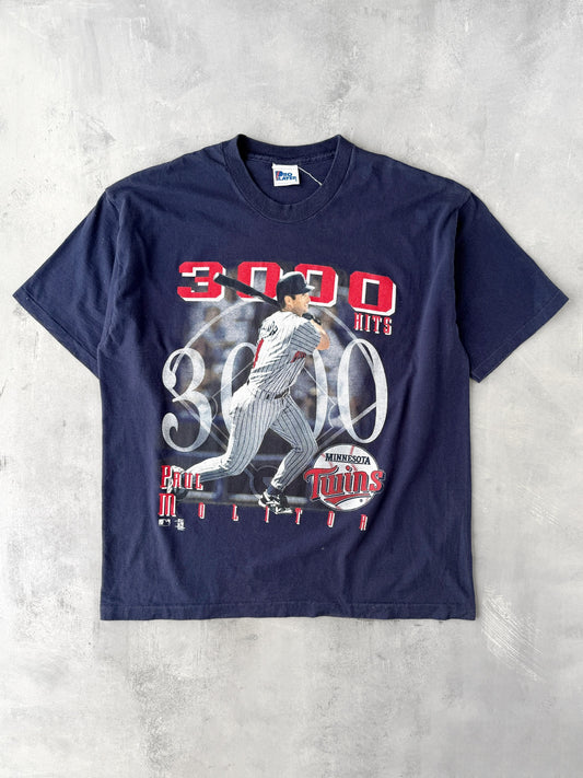 Paul Molitor Minnesota Twins T-Shirt 90's - XL