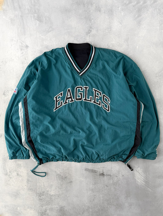 Reversible Philadelphia Eagles Pullover 90's - XL