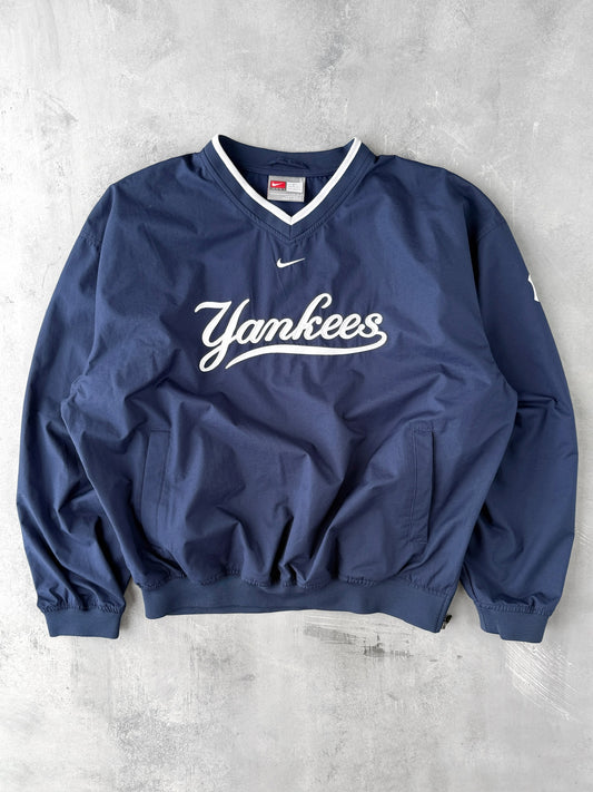 New York Yankees Nike Pullover Y2K - Large