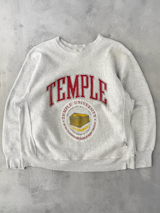 Temple University Sweatshirt 90's - XL
