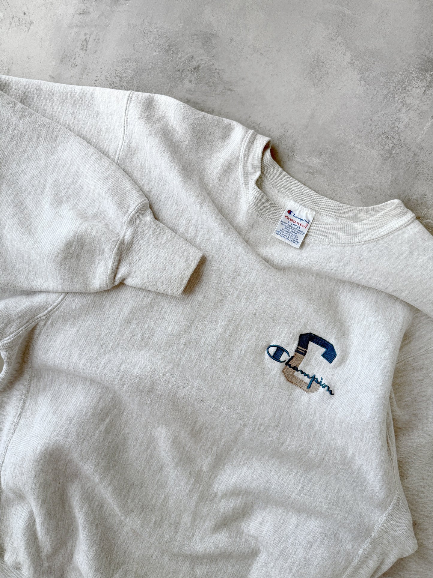 Champion Reverse Weave Sweatshirt 90's - Large