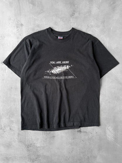 Air Travel Humor T-Shirt 90's - XL