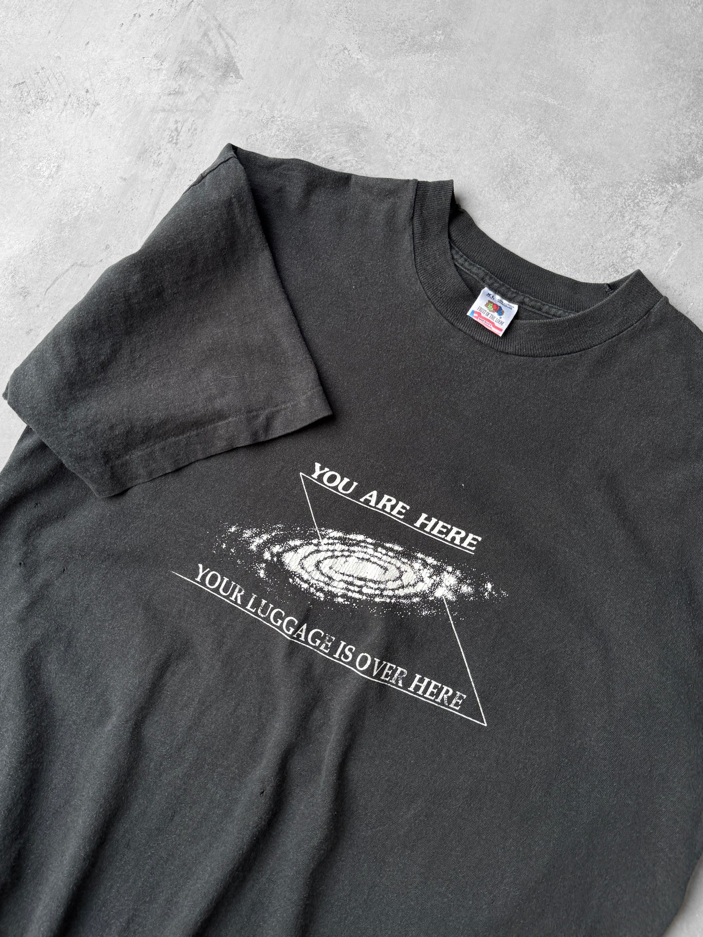 Air Travel Humor T-Shirt 90's - XL