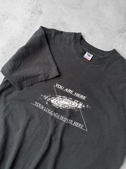 Air Travel Humor T-Shirt 90's - XL