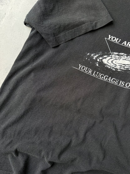 Air Travel Humor T-Shirt 90's - XL