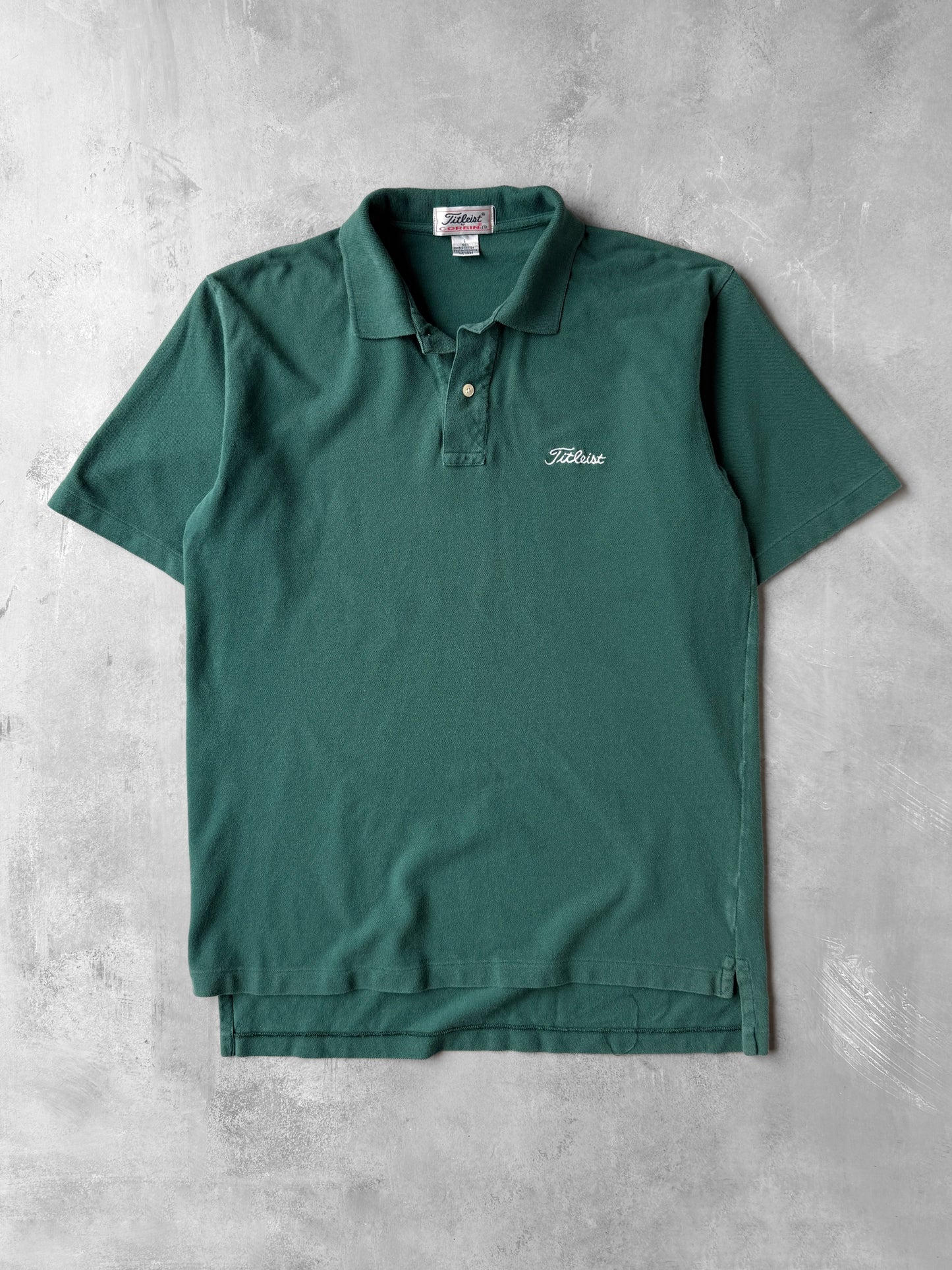 Titleist Logo Golf Polo Shirt Y2K - Large
