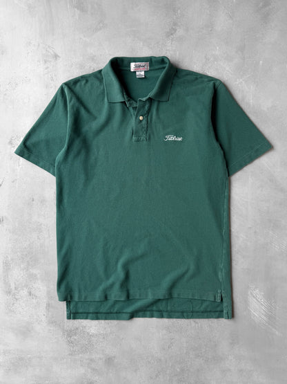 Titleist Logo Golf Polo Shirt Y2K - Large