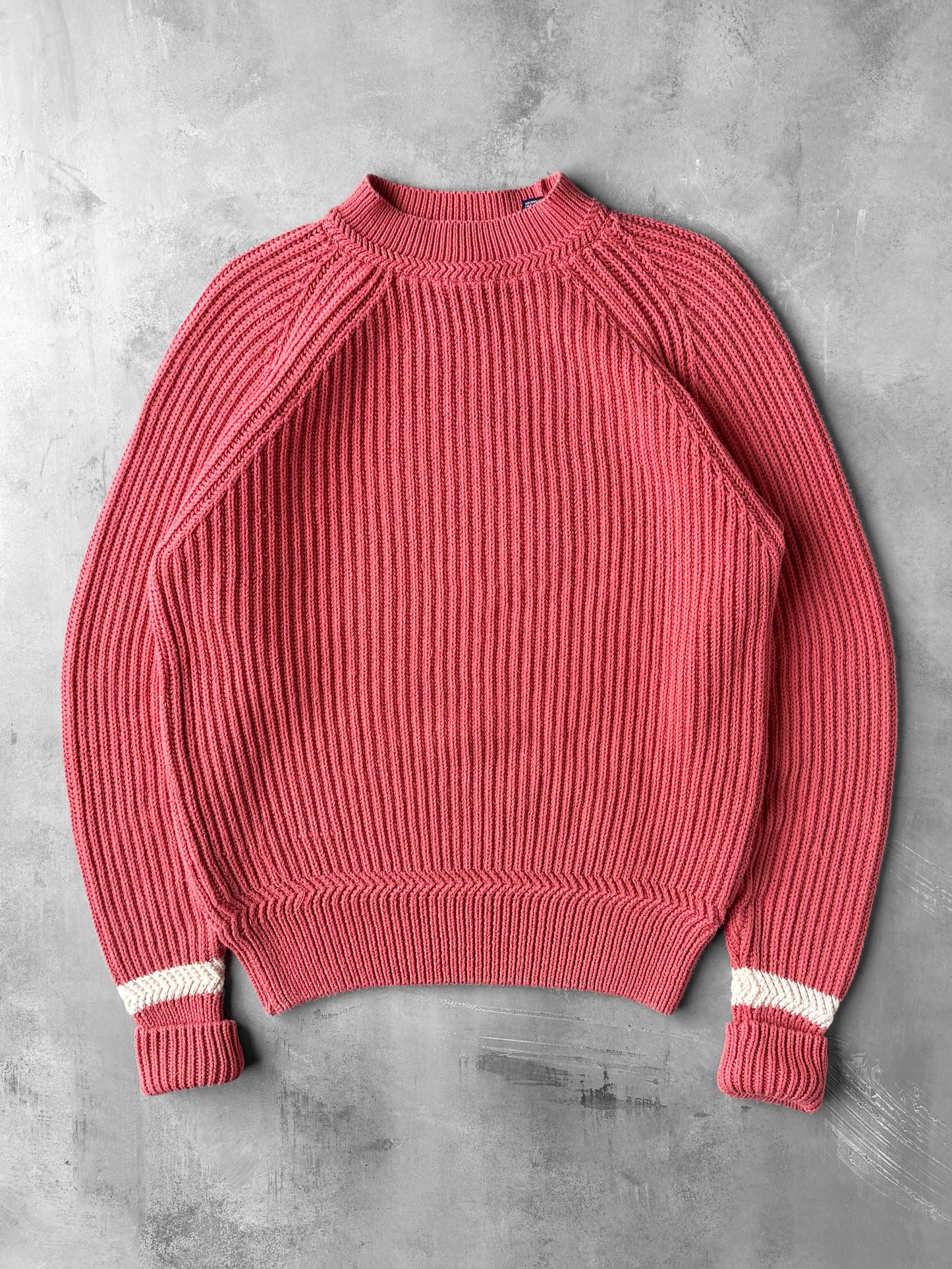 Ribbed Cotton Sweater 90's - Medium
