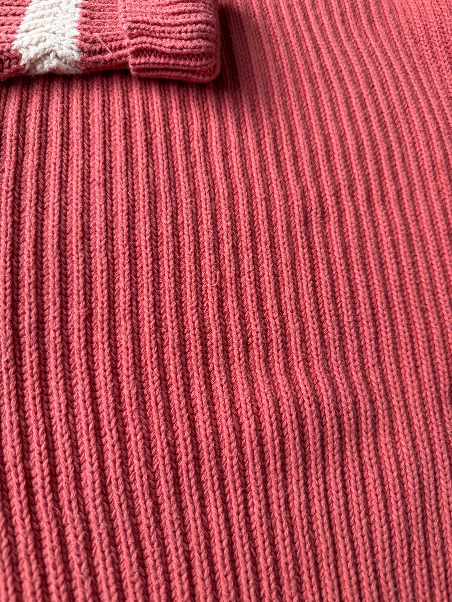 Ribbed Cotton Sweater 90's - Medium