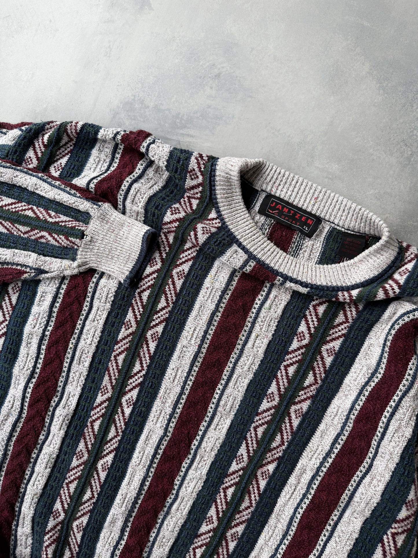 Multicolor Sweater 90's - XL