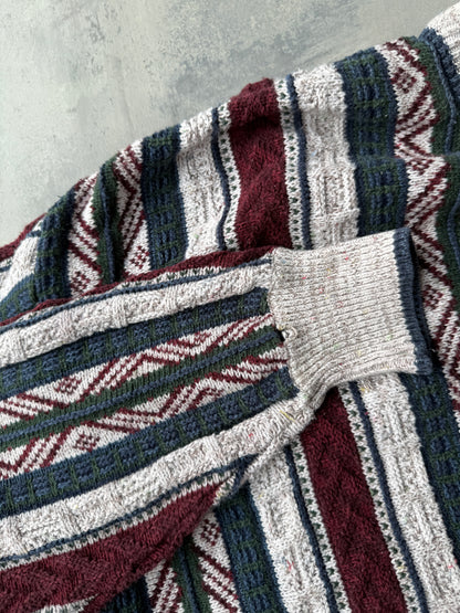 Multicolor Sweater 90's - XL
