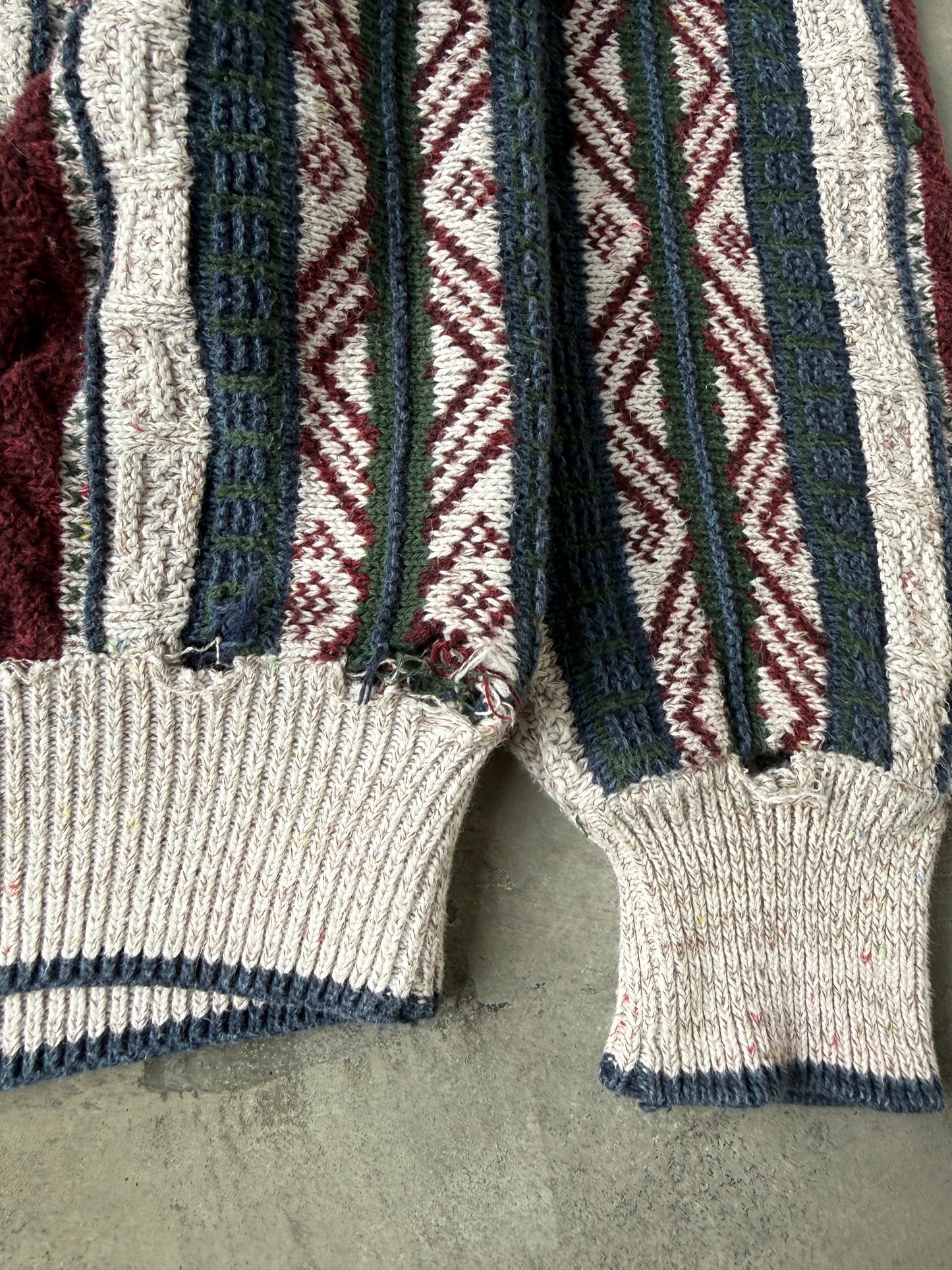 Multicolor Sweater 90's - XL