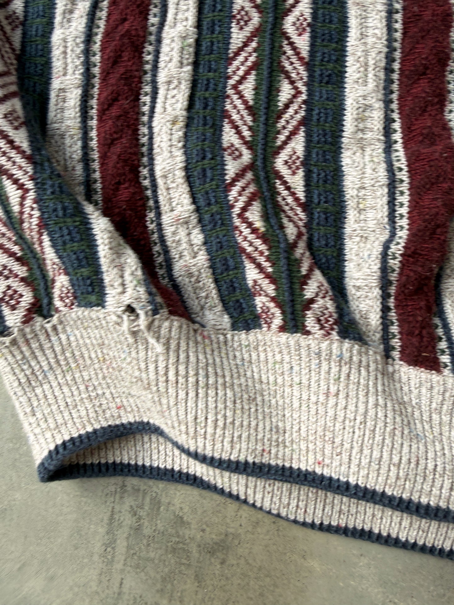 Multicolor Sweater 90's - XL