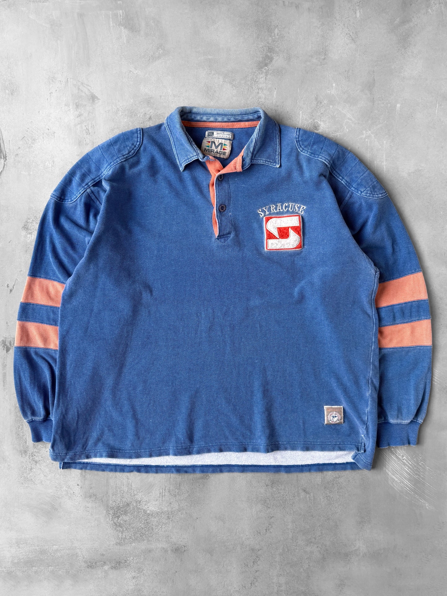 Syracuse University Rugby Shirt 90's - XXL