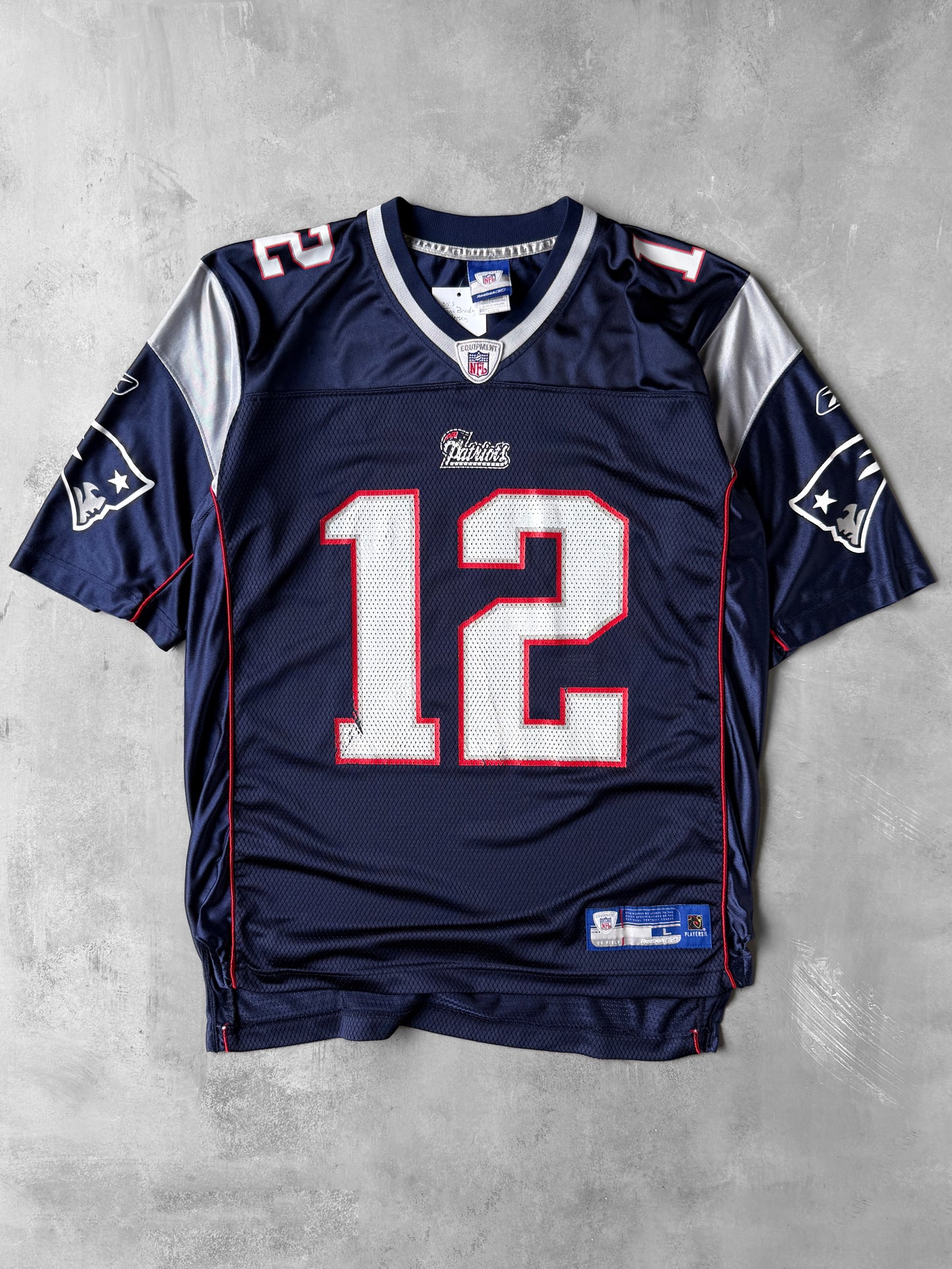 New England Patriots Jersey Y2K - Large