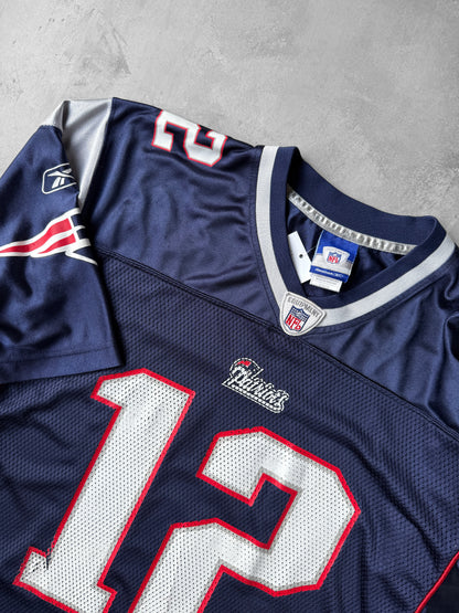 New England Patriots Jersey Y2K - Large