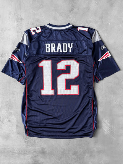 New England Patriots Jersey Y2K - Large