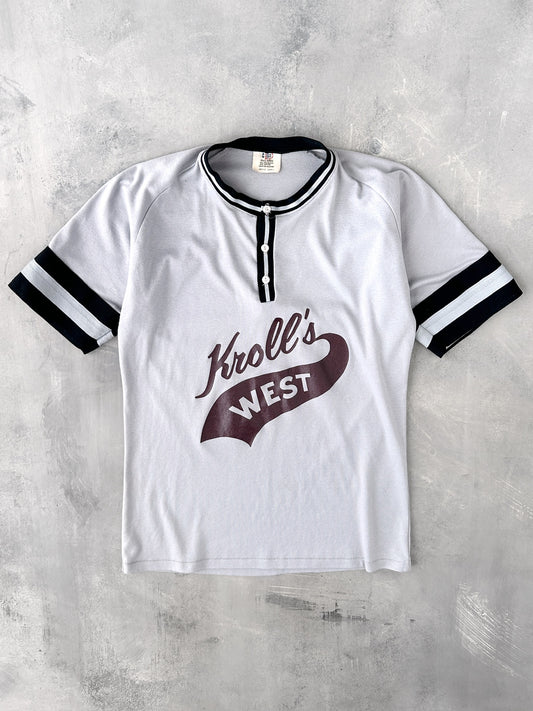 Baseball Jersey Shirt 80's - Small