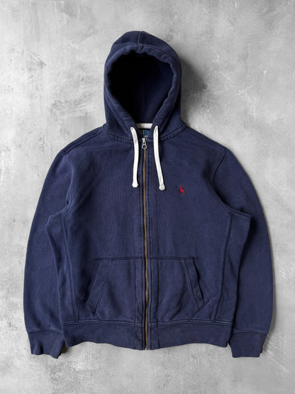 Polo Ralph Lauren Zippered Hoodie 90's - Large