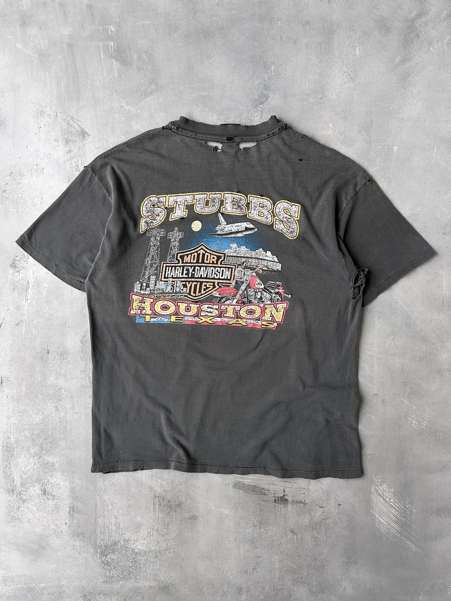 Harley-Davidson Houston T-Shirt 90's - XL