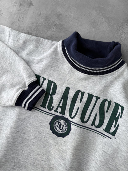 Syracuse University Turtleneck Sweatshirt 90's - Large